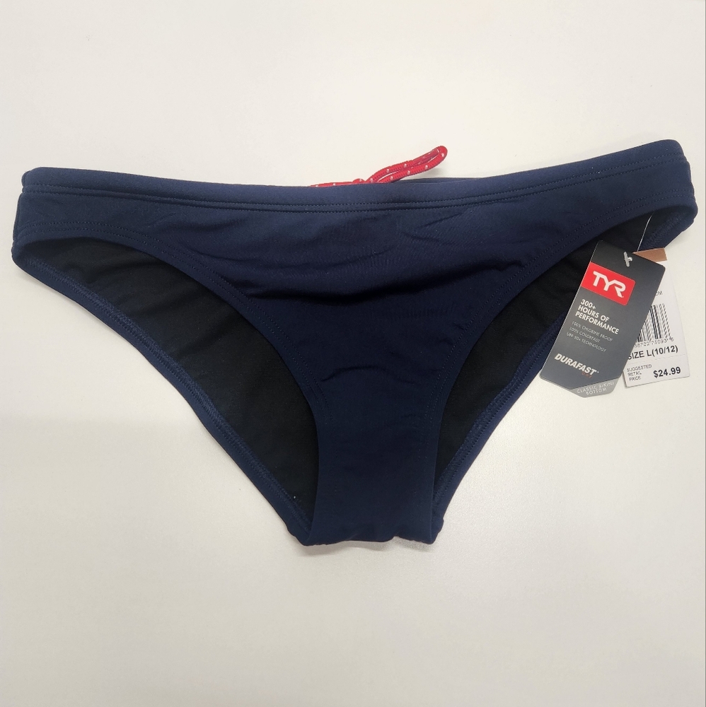 TYR Navy Bikini Bottom